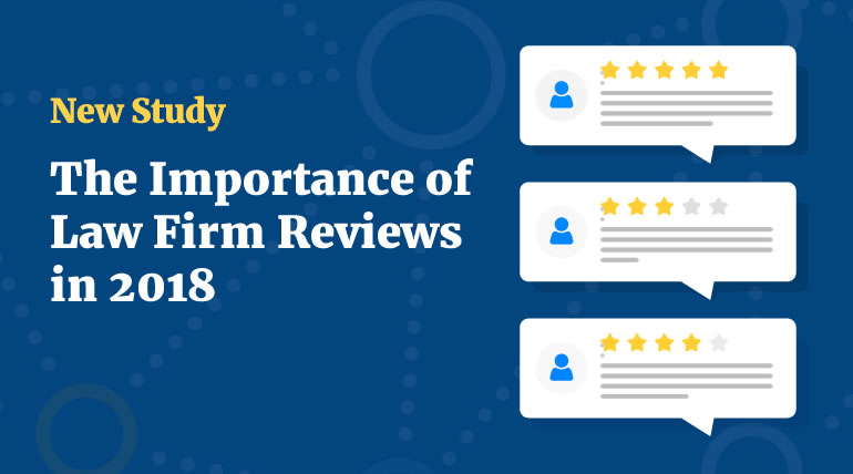 New Study: How Important are Reviews for Law Firms?