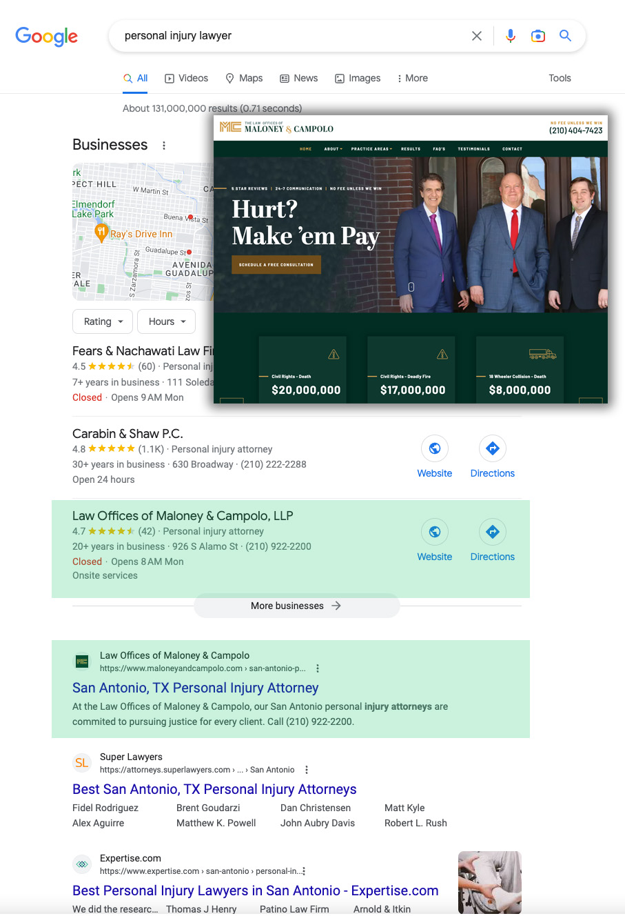 SEO and SERPs