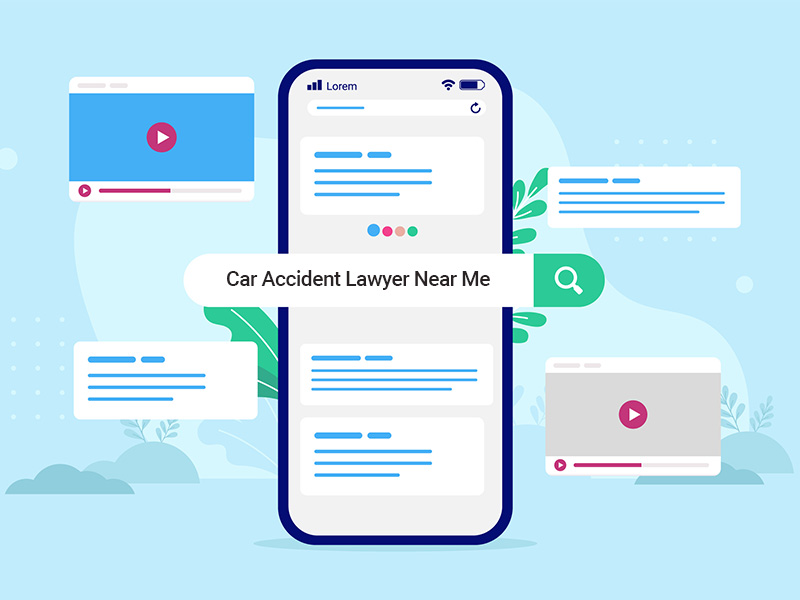 car accident lawyer near me search on Google